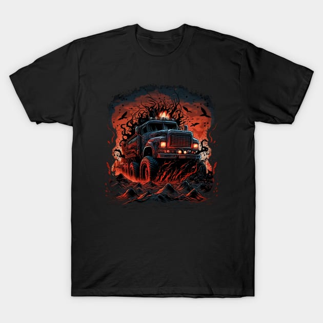 Dump Truck from Hell T-Shirt by pxdg